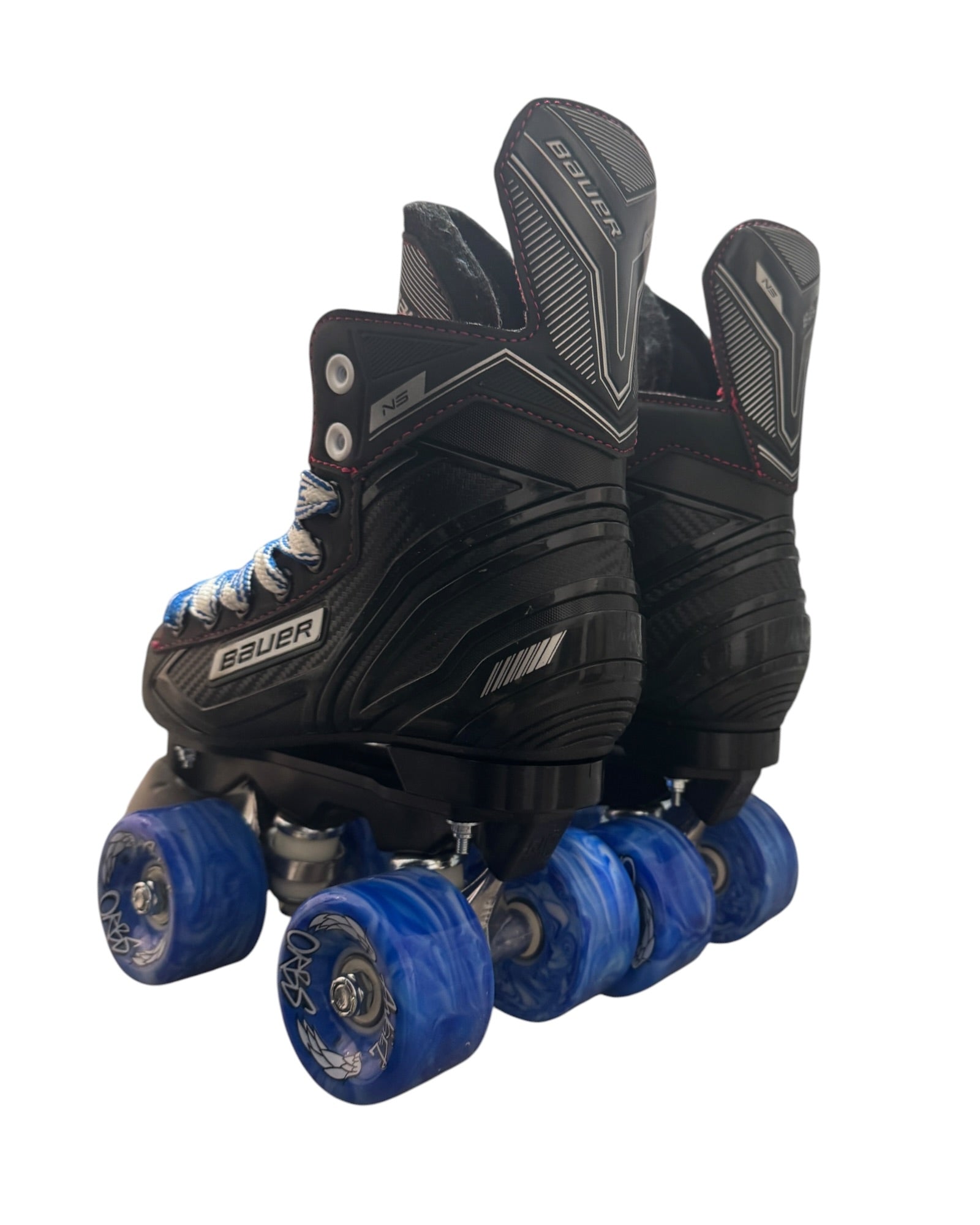 Renewed UK1.5 Bauer NS quad Rollerskates fullbuild