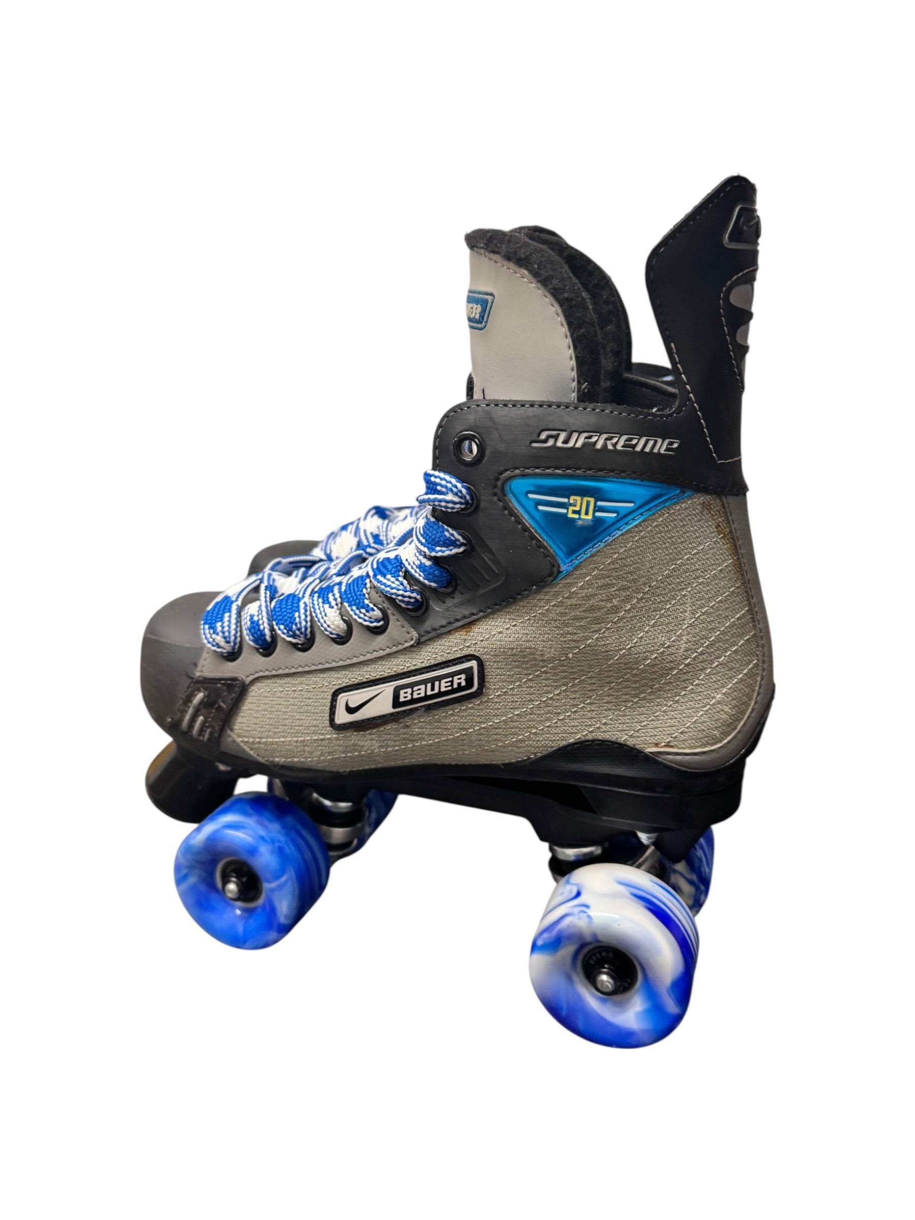 Renewed UK9 Bauer Nike supreme 20 quad Rollerskates full build
