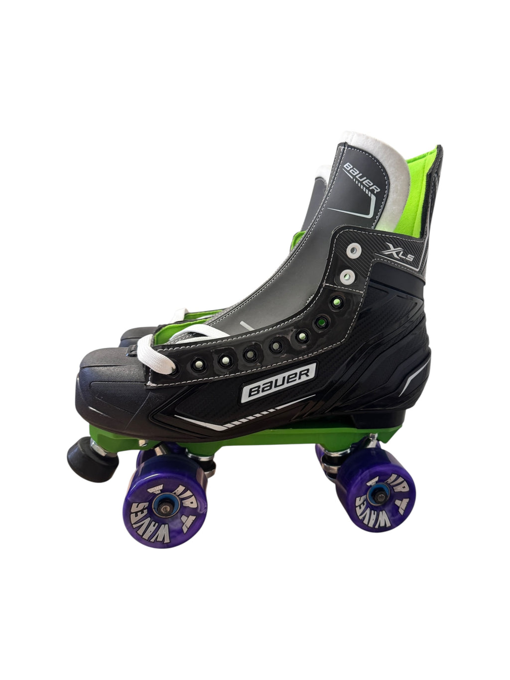 UK11.5 Bauer XLS quad Rollerskates full build