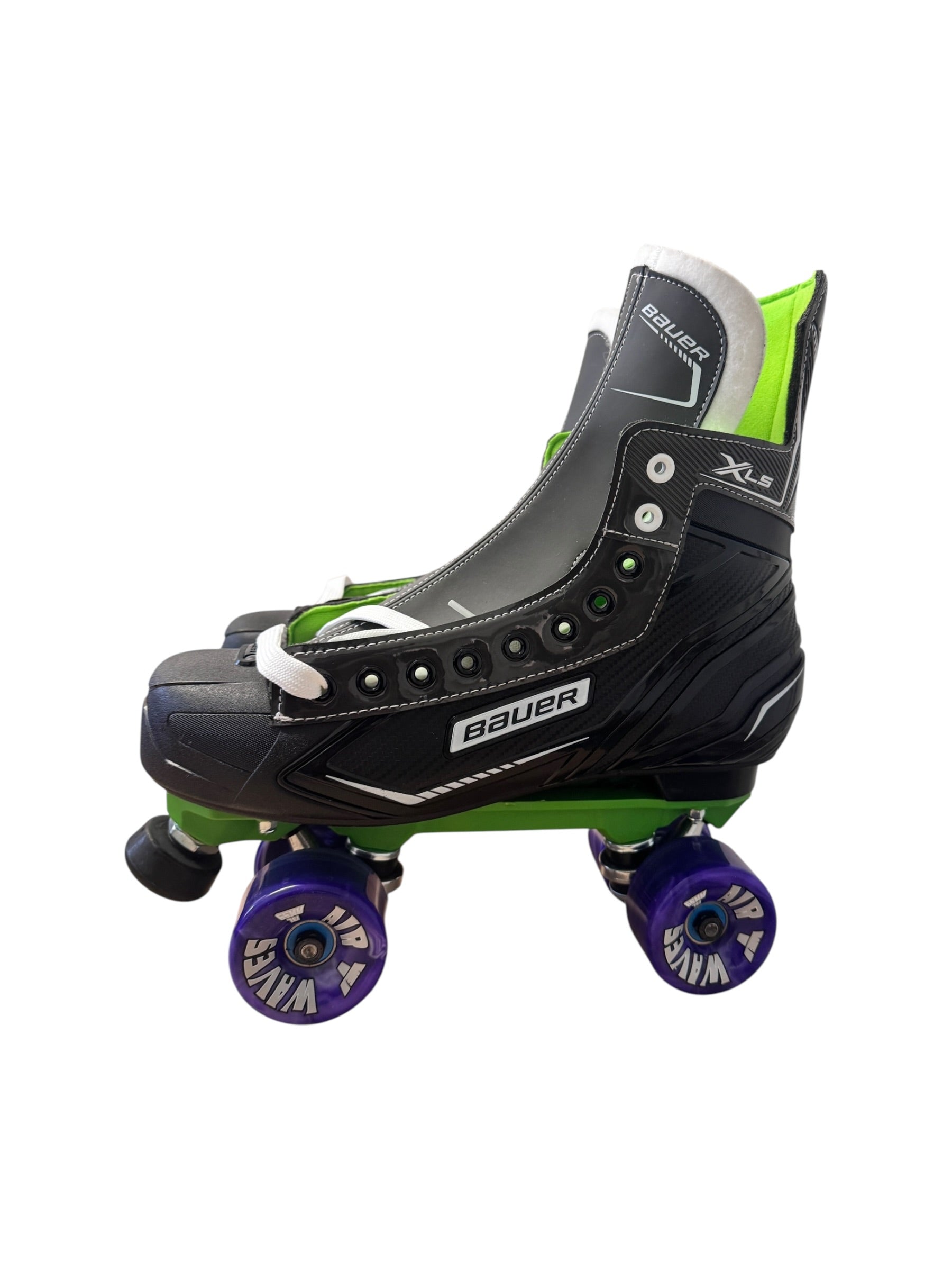 UK11.5 Bauer XLS quad Rollerskates full build