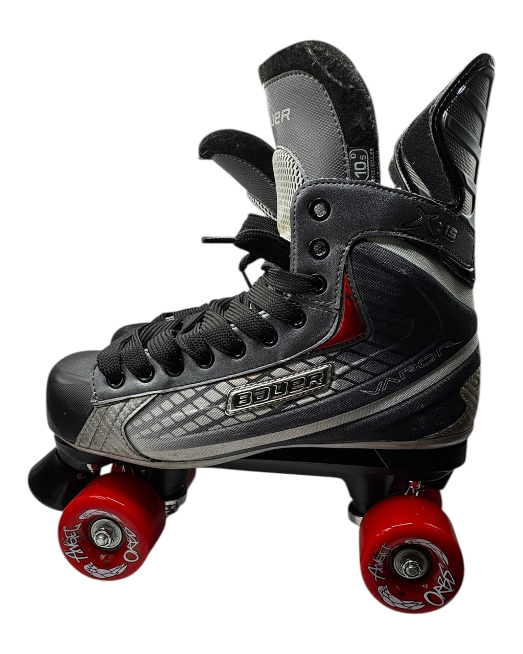 Renewed UK10 Bauer vapour X:15 Quad Roller Skates