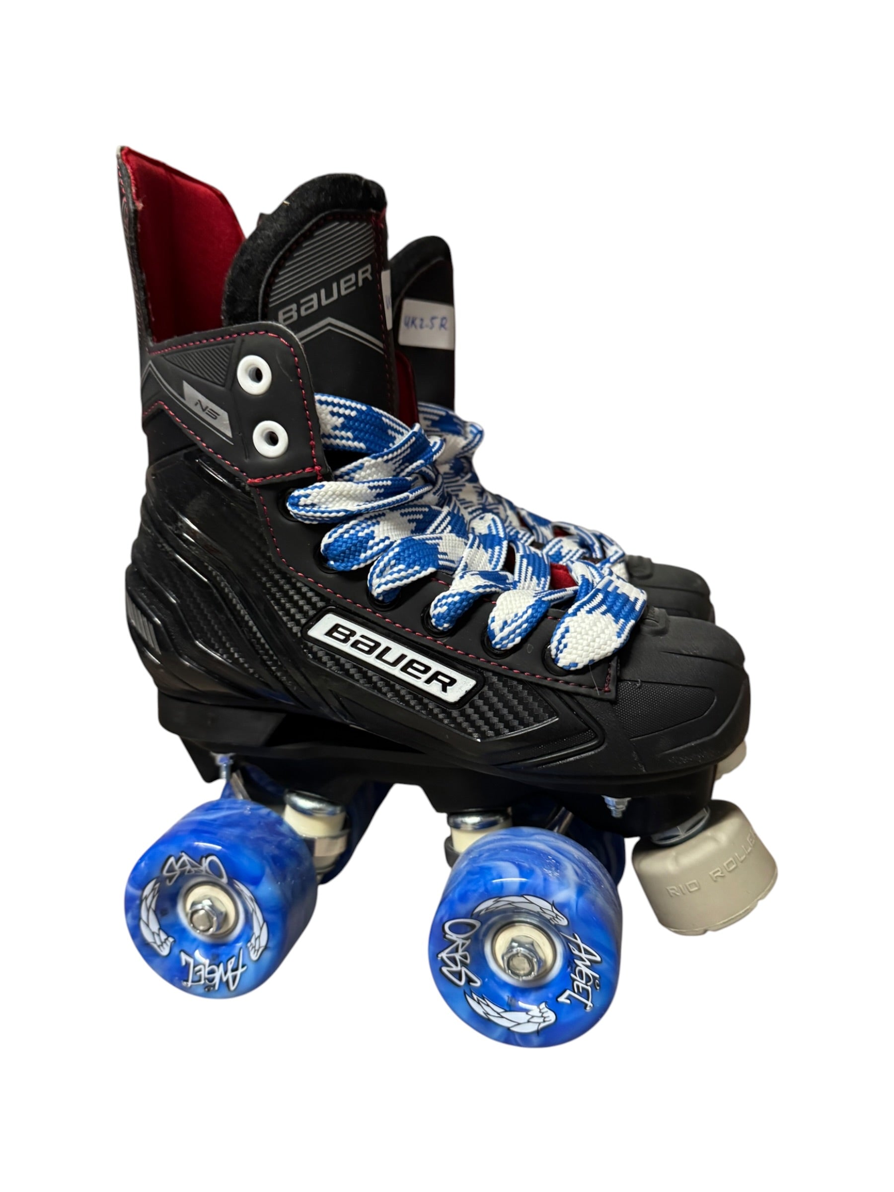 Renewed UK2.5 Bauer NS quad Roller-skates full build