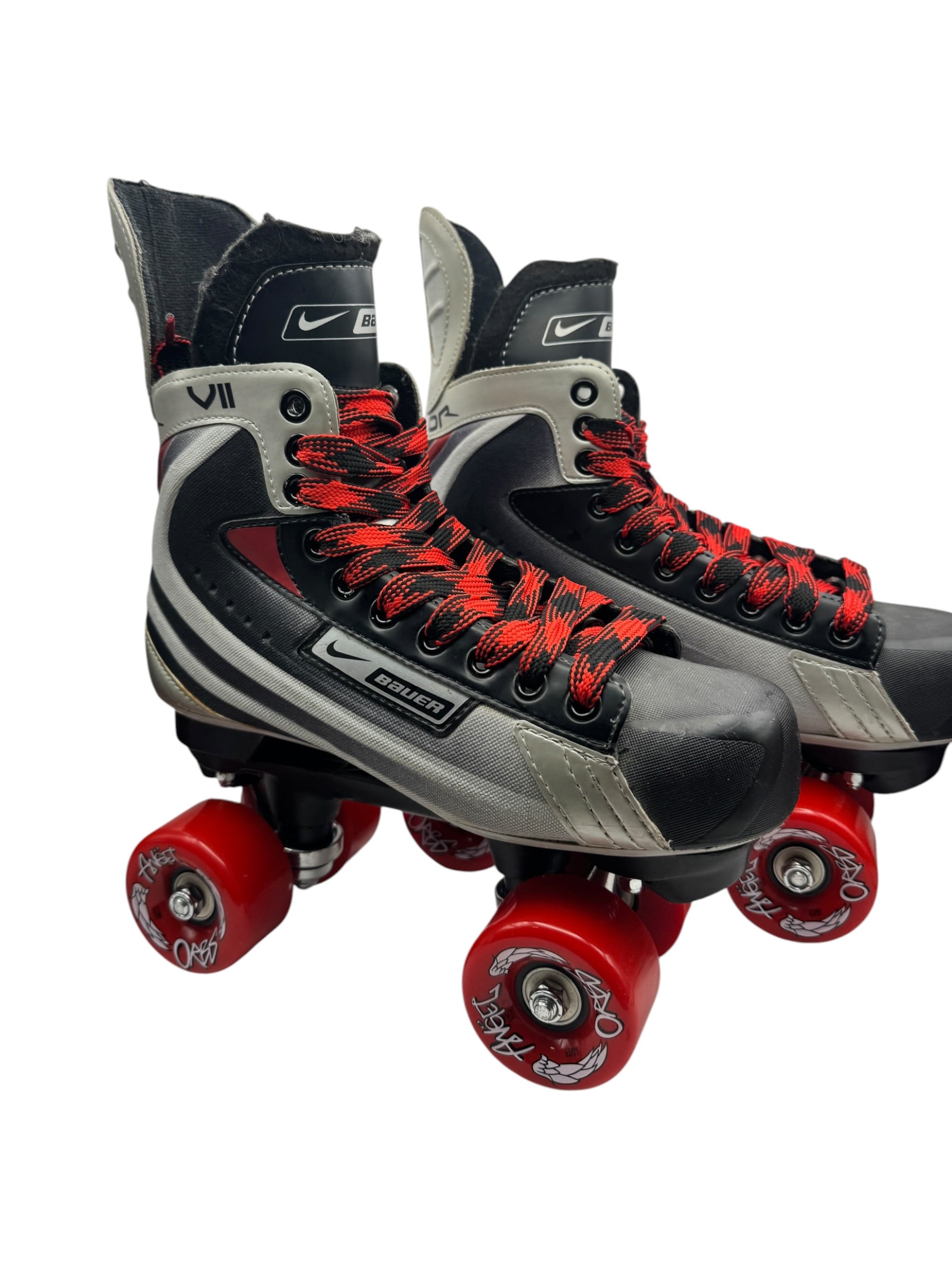 Renewed UK7 Nike bauer VII quad Rollerskates full build