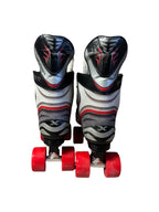 Renewed UK10.5 Bauer Speed it Vapours quad Rollerskates full build