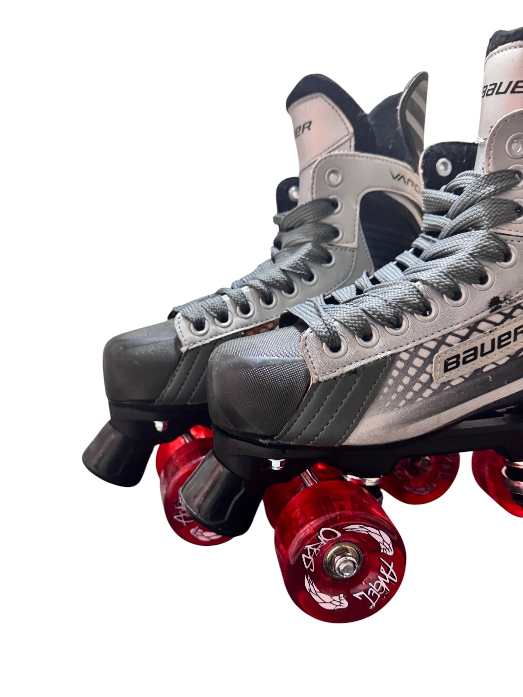 Renewed UK6.5 Bauer X:01 quad Rollerskates fullbuild