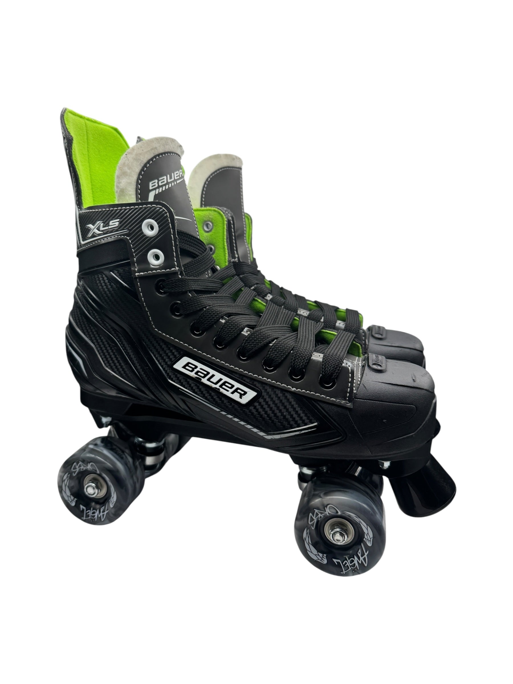 Renewed UK10.5 Bauer XLS quad Rollerskates full build