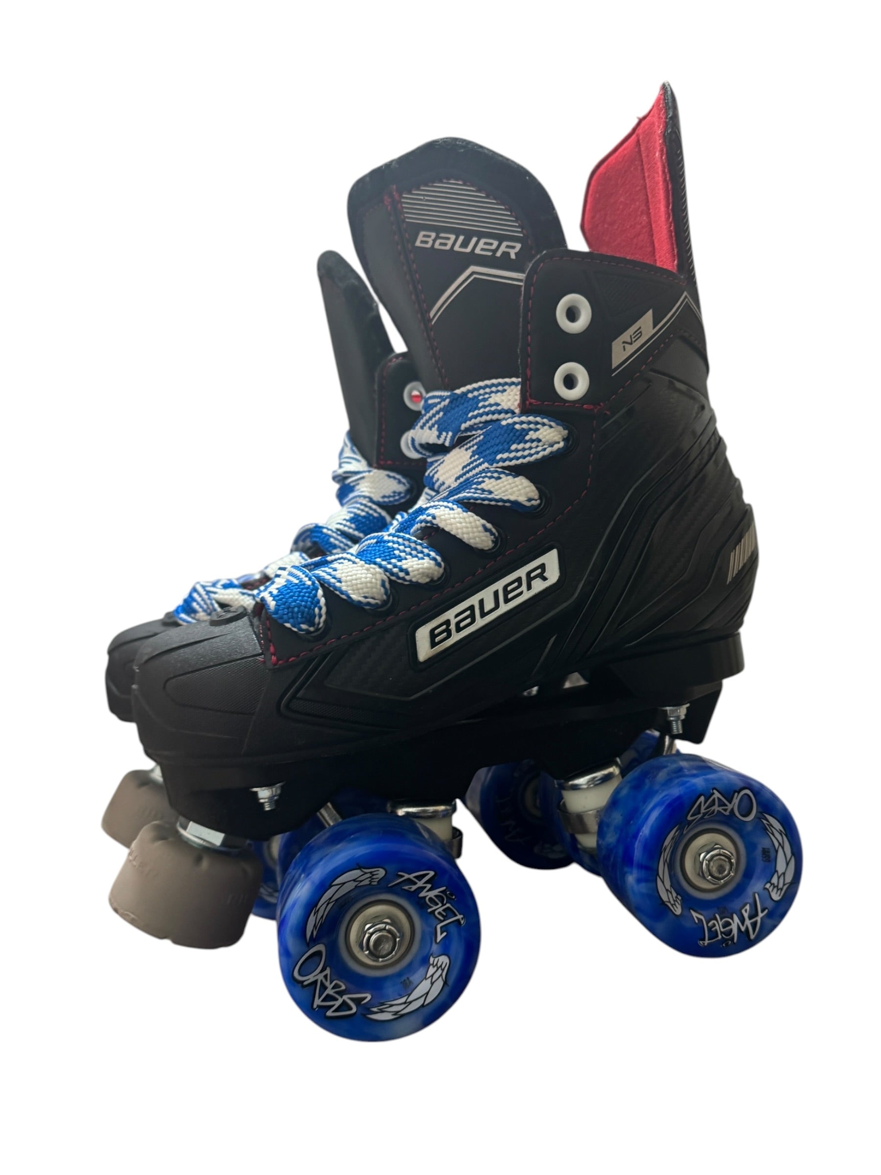 Renewed UK1.5 Bauer NS quad Rollerskates fullbuild