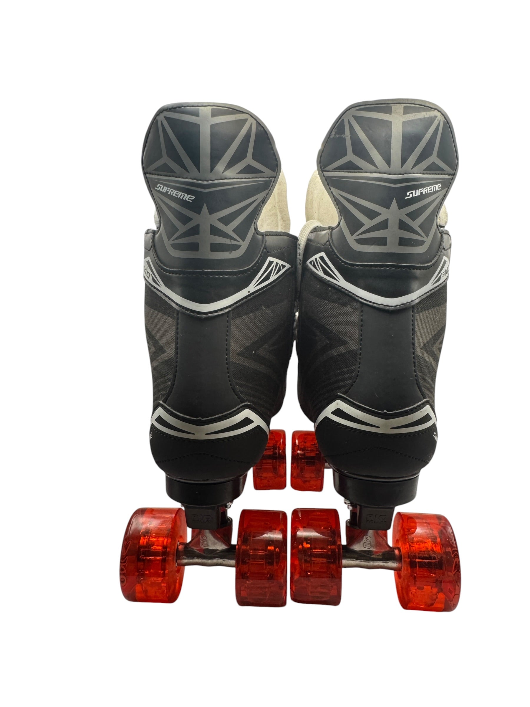 Renewed UK11.5 Bauer s140 quad Roller-skates full build