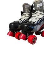 Renewed UK10.5 Bauer Speed it Vapours quad Rollerskates full build