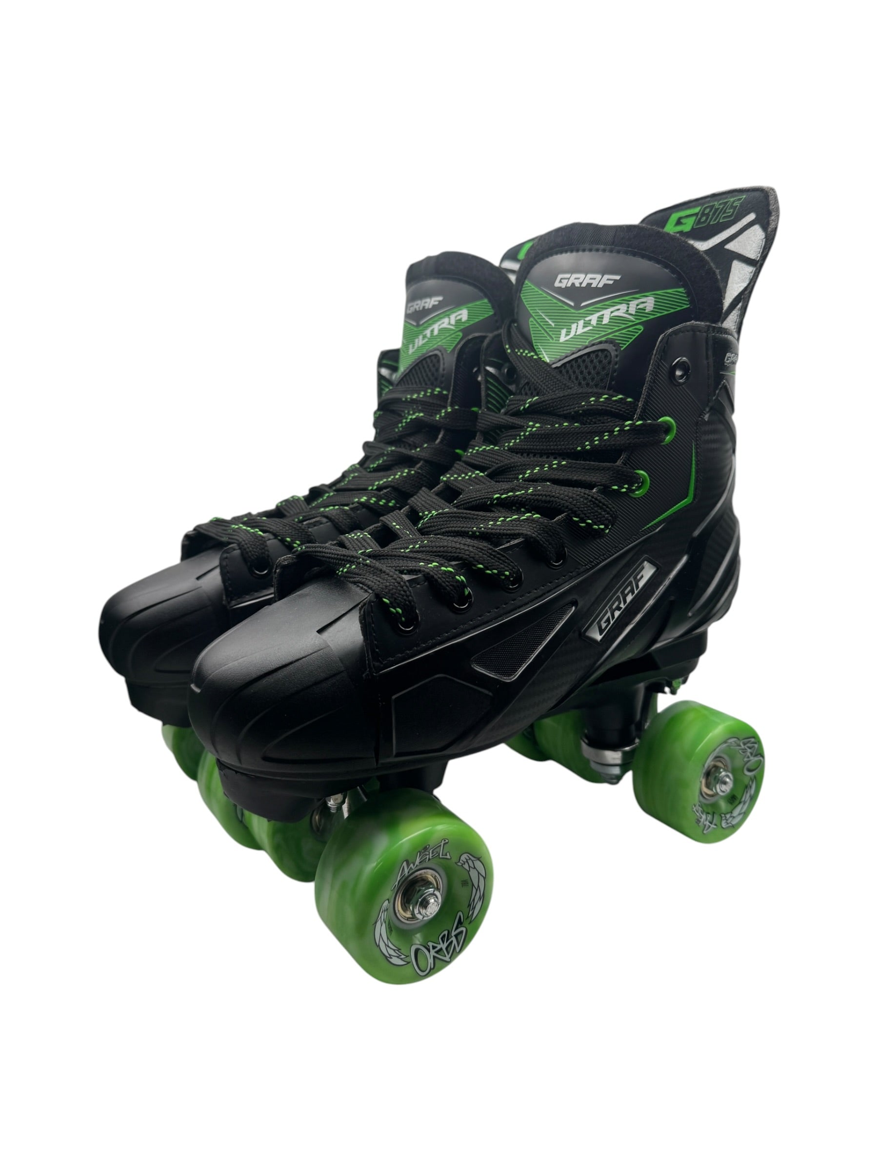 New Graf ULTRA EU42 UK11.7 quad Rollerskates full build