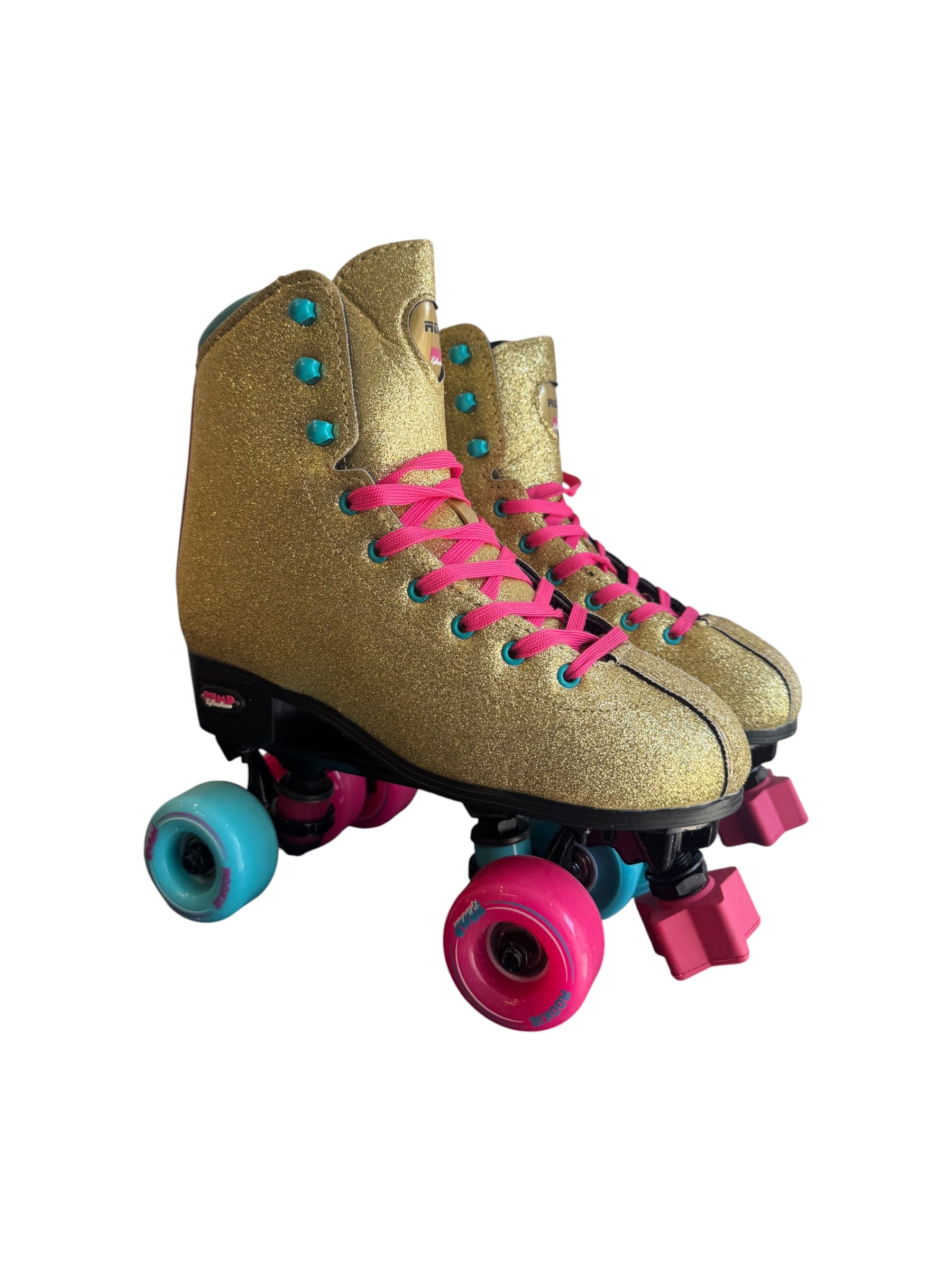 UK4 Rookie Bump V2 Roller disco Rollerskates Gold