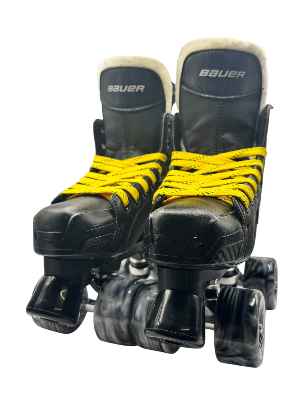 Renewed UK5 Bauer supreme 140 quad Rollerskates full build