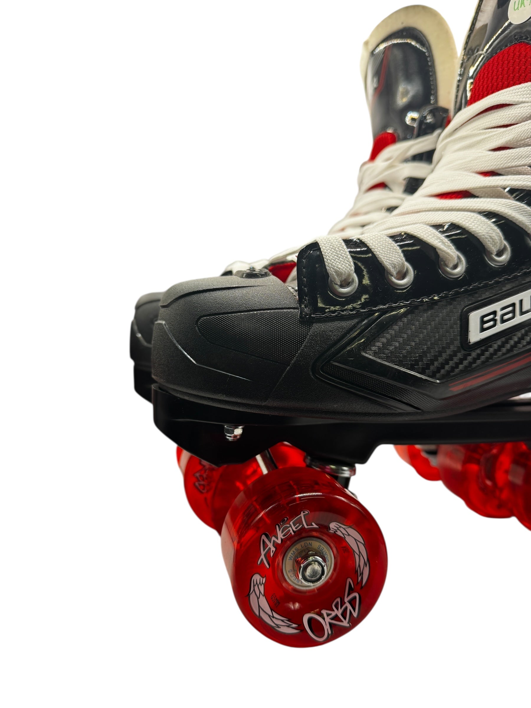 UK9 Bauer NSX quad Rollerskates full build