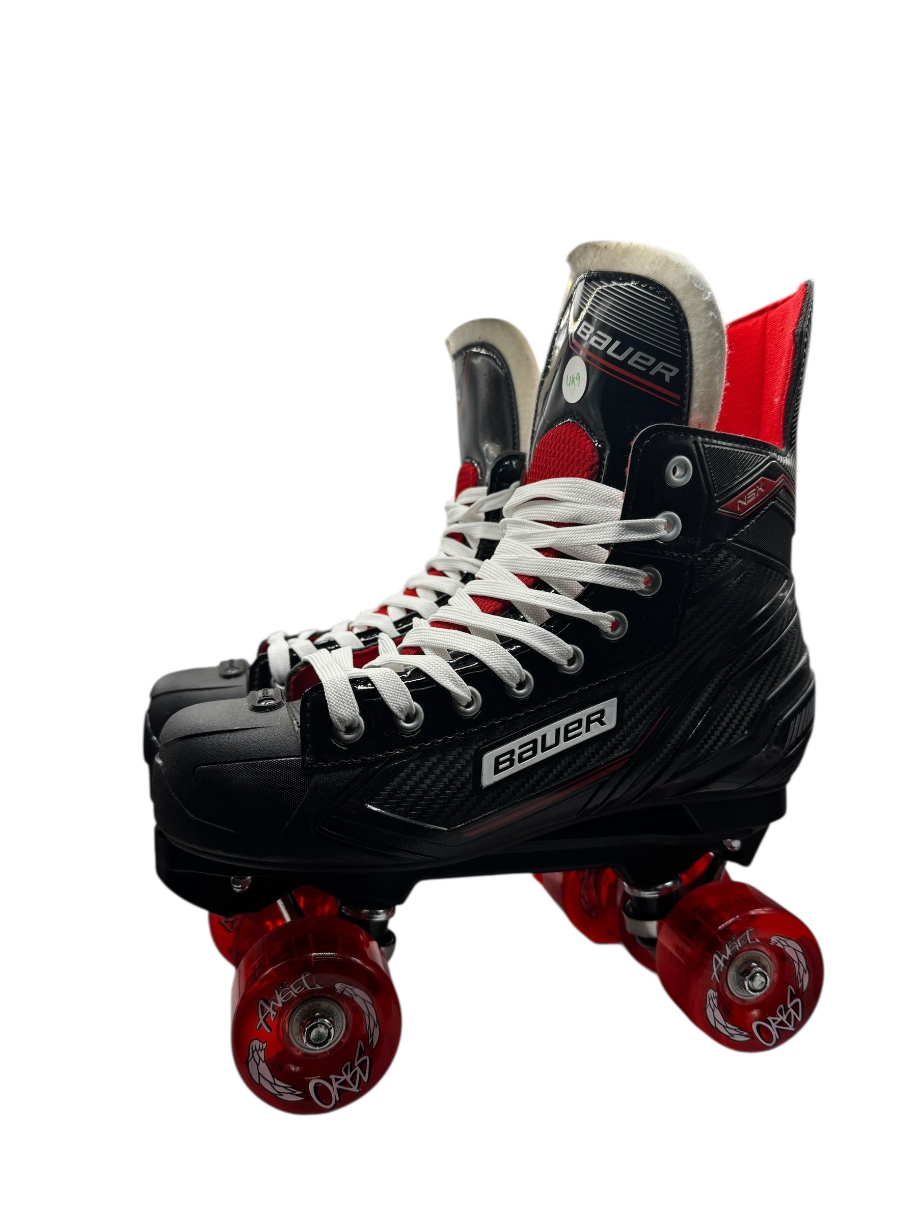 UK9 Bauer NSX quad Rollerskates full build