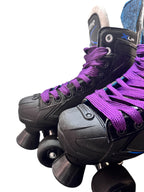 Renewed UK6.5 Bauer XLP quad Rollerskates fullbuild