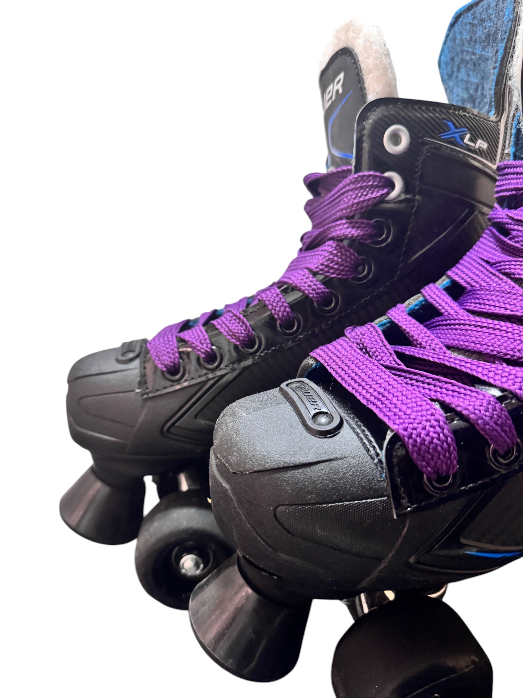 Renewed UK6.5 Bauer XLP quad Rollerskates fullbuild
