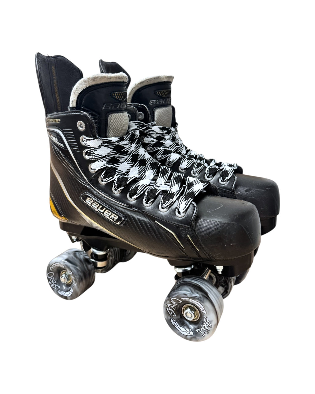 Renewed UK10 EE Bauer supreme one20 quad Rollerskates fullbuild