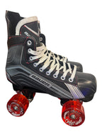 Renewed UK8.5 Bauer X200 quad Roller-skates full build