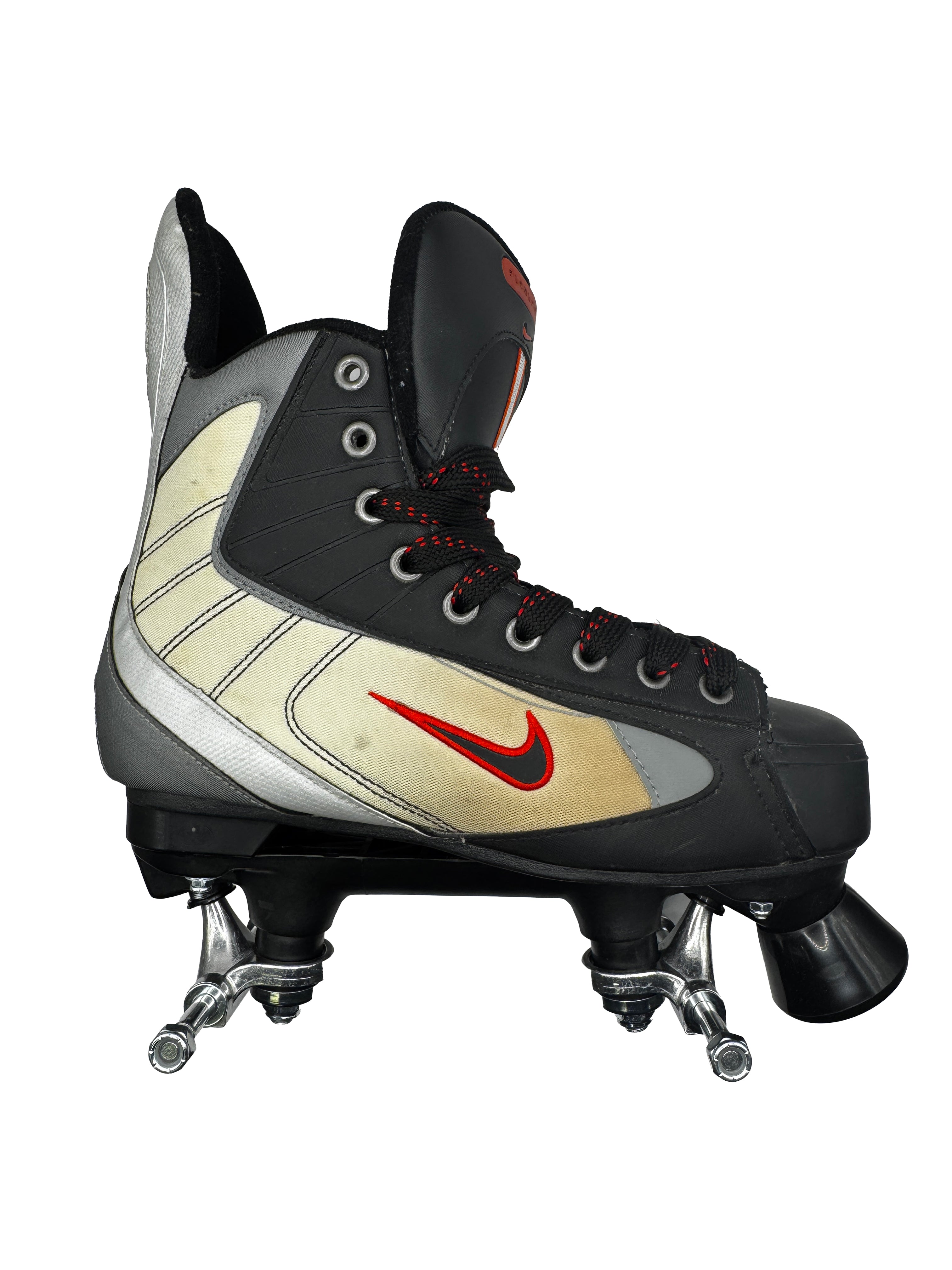 Vintage UK7 Nike Bauer Flexlites 2 Rollerskates (with Free Metal insoles)