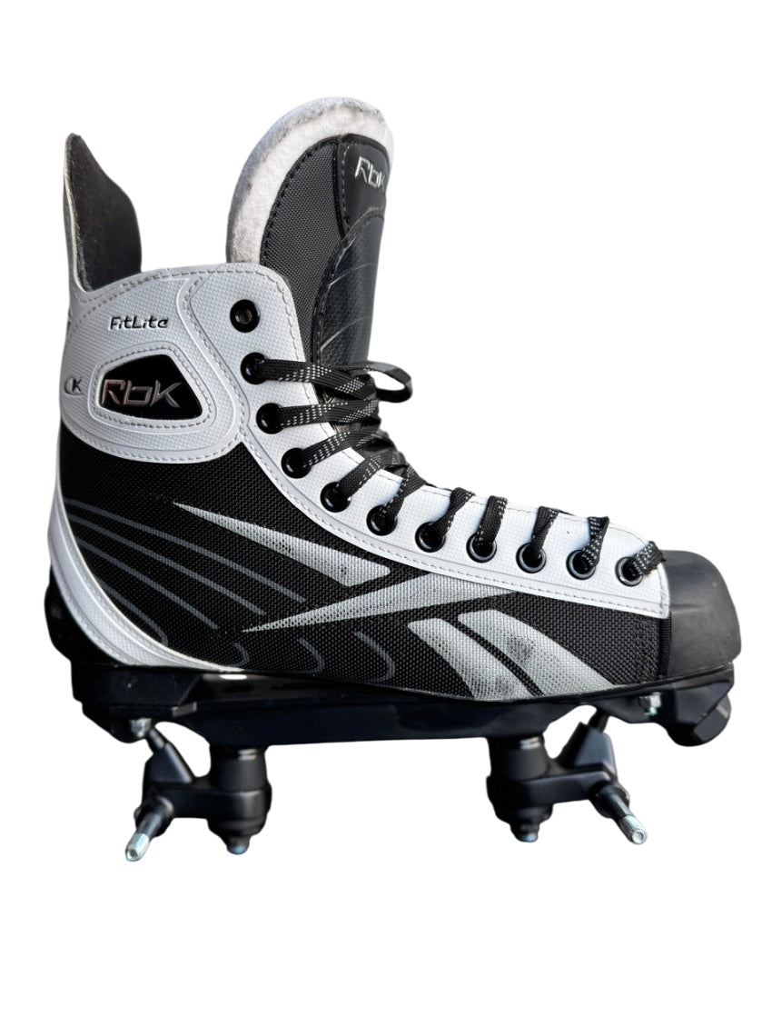 UK10 EE Reebok 1K Fit lit Quad Roller skates