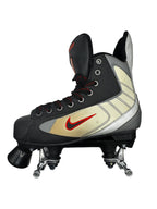 Vintage UK7 Nike Bauer Flexlites 2 Rollerskates (with Metal insoles incl)