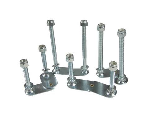 Fitting fixing kits for plates quads