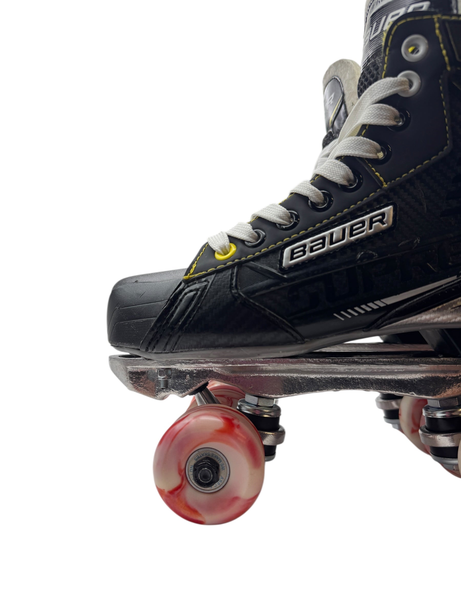 Renewed UK5 Bauer supreme S35 Quad custom built rollerskates