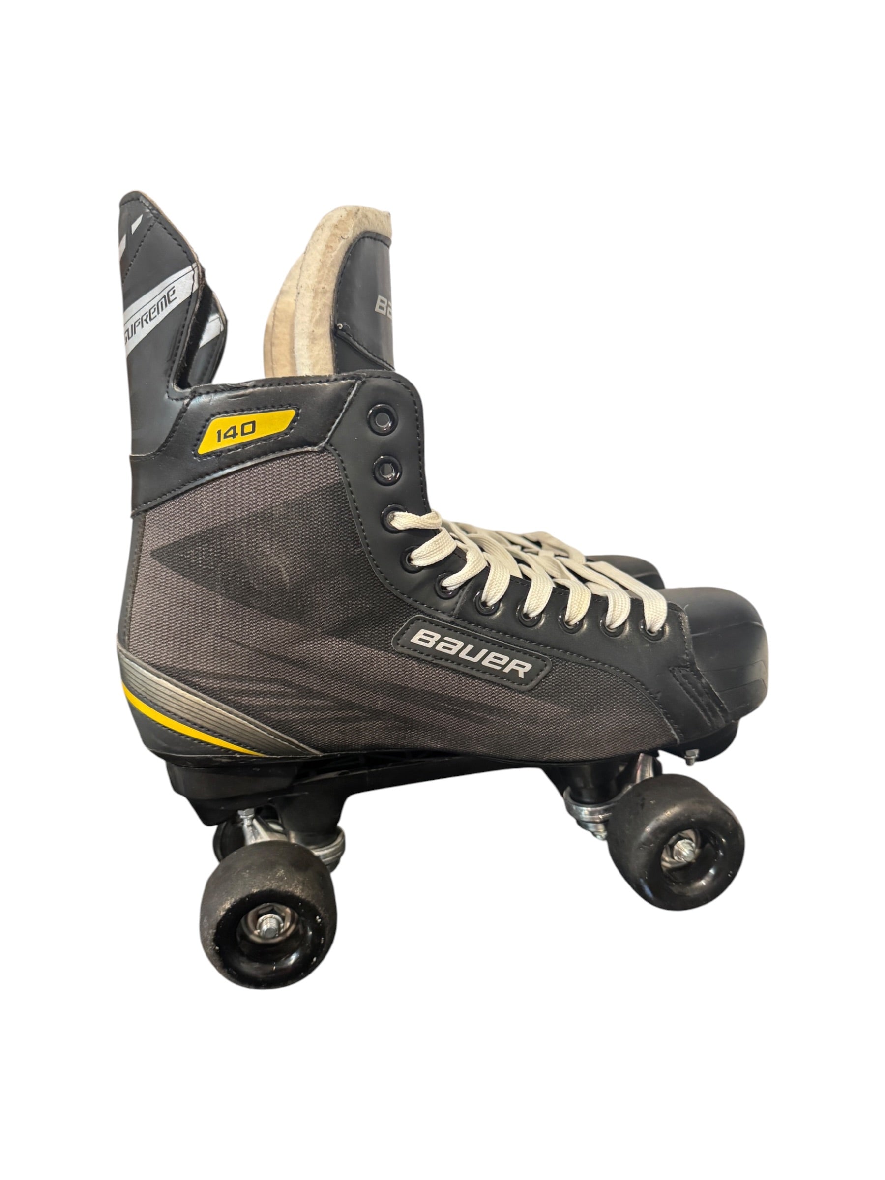 Renewed UK12.5 Bauer 140 quad Roller-skates full build