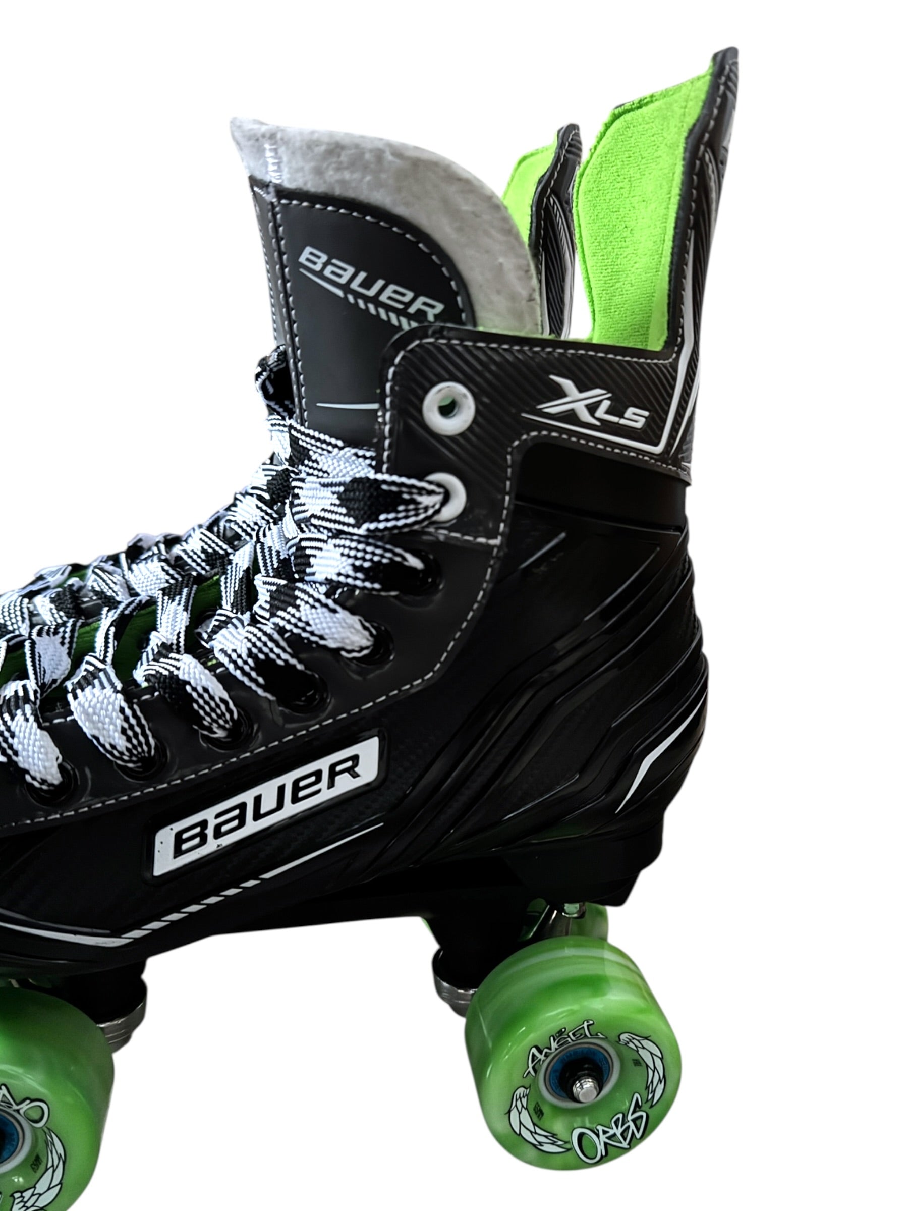 Renewed UK8 Bauer XLS quad Rollerskates full build