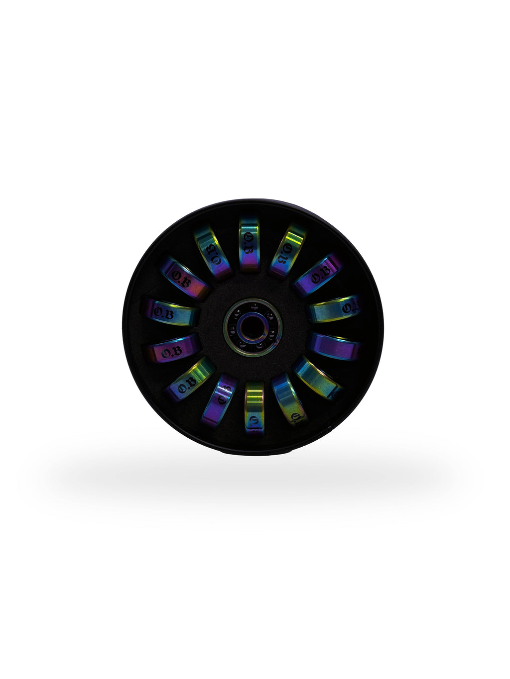 Orbital Black Bearings – Titanium Ceramic High-Speed (16 Pack)