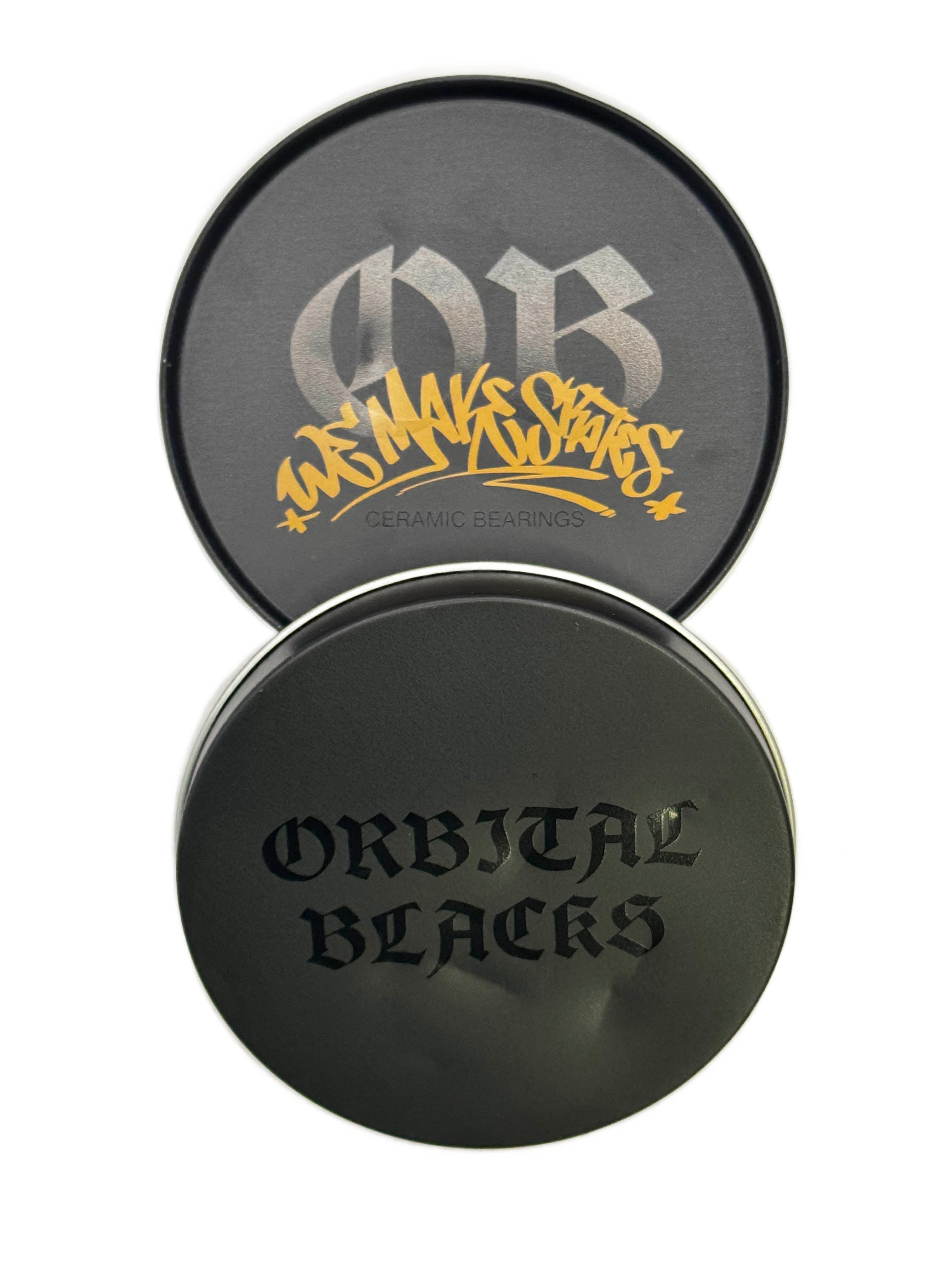 Orbital Black Bearings – Titanium Ceramic High-Speed (16 Pack)