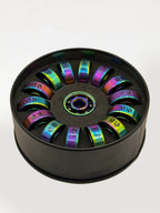 Orbital Black Bearings – Titanium Ceramic High-Speed (16 Pack)