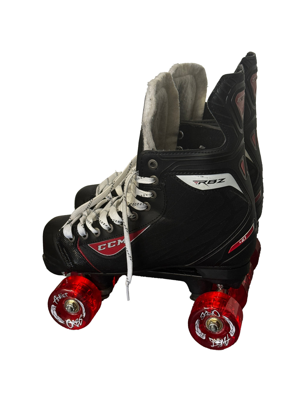 Renewed EU42 CCM RBZ 40 Quad rollerskates