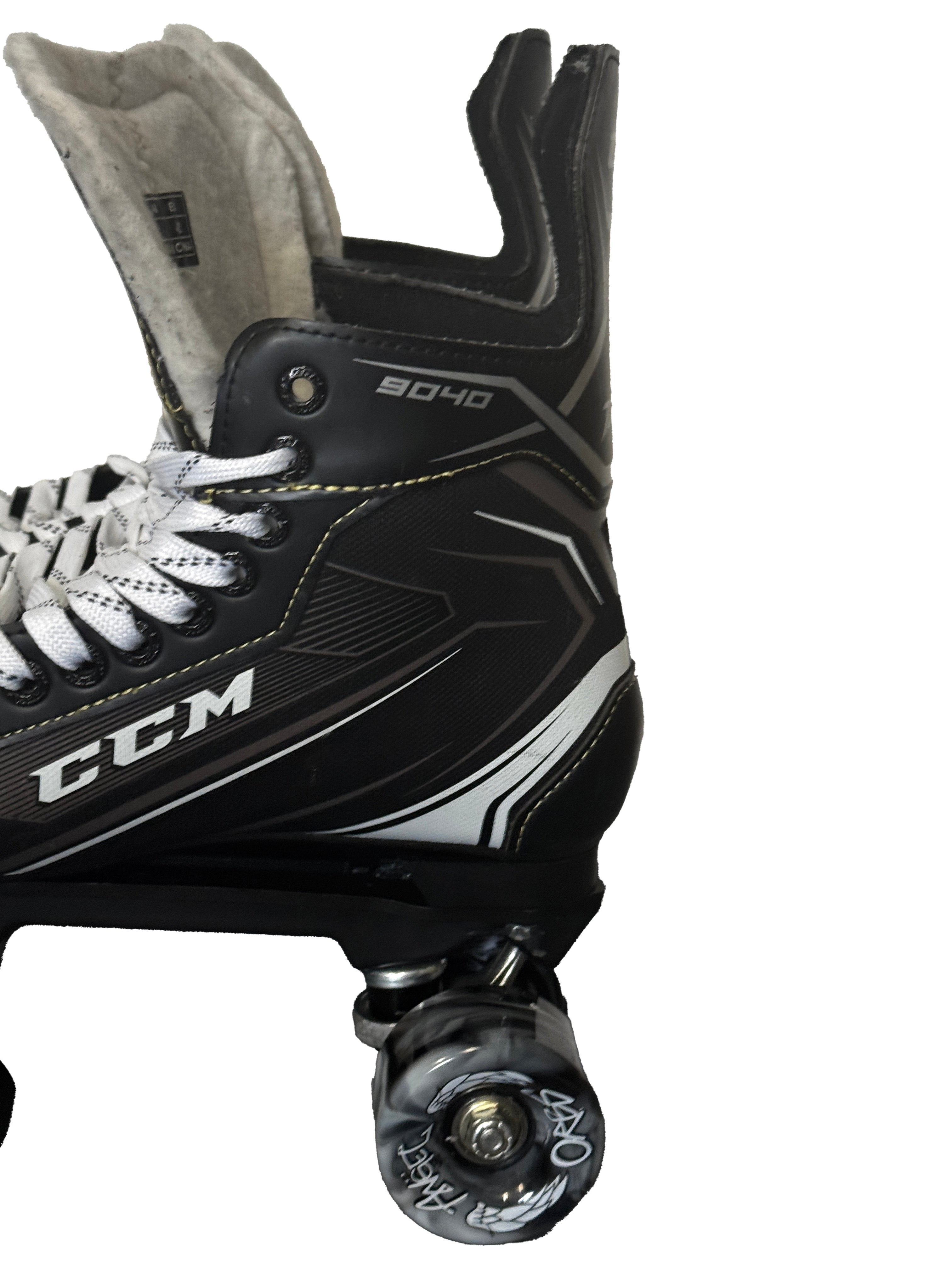 Renewed EU42 CCM Tacks 9040 Quad rollerskates