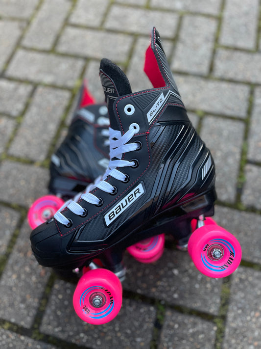 NEW Bauer Elite Quad custom built roller skates