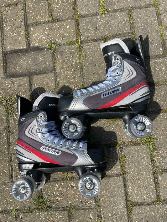 UK10 Bauer vapour 1.0 Quad Roller Skates - WMS