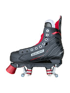 UK11 Bauer NSX Quad Roller skates