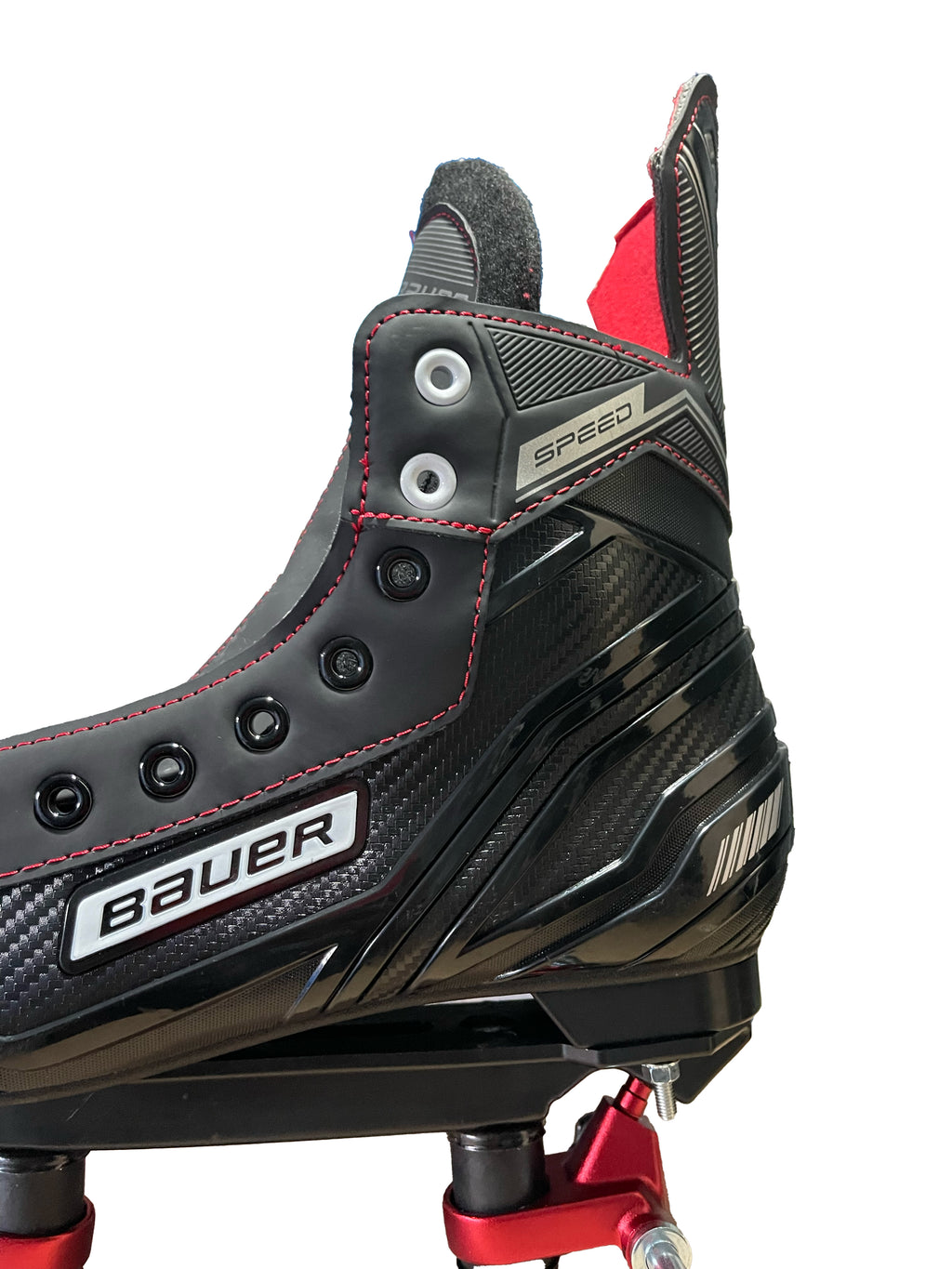 Renewed UK8 Bauer SPEED Quad Roller Skates