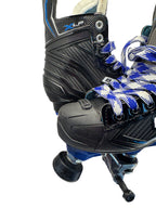 Renewed UK4 Bauer XLP Quad Roller skates Blue Plate