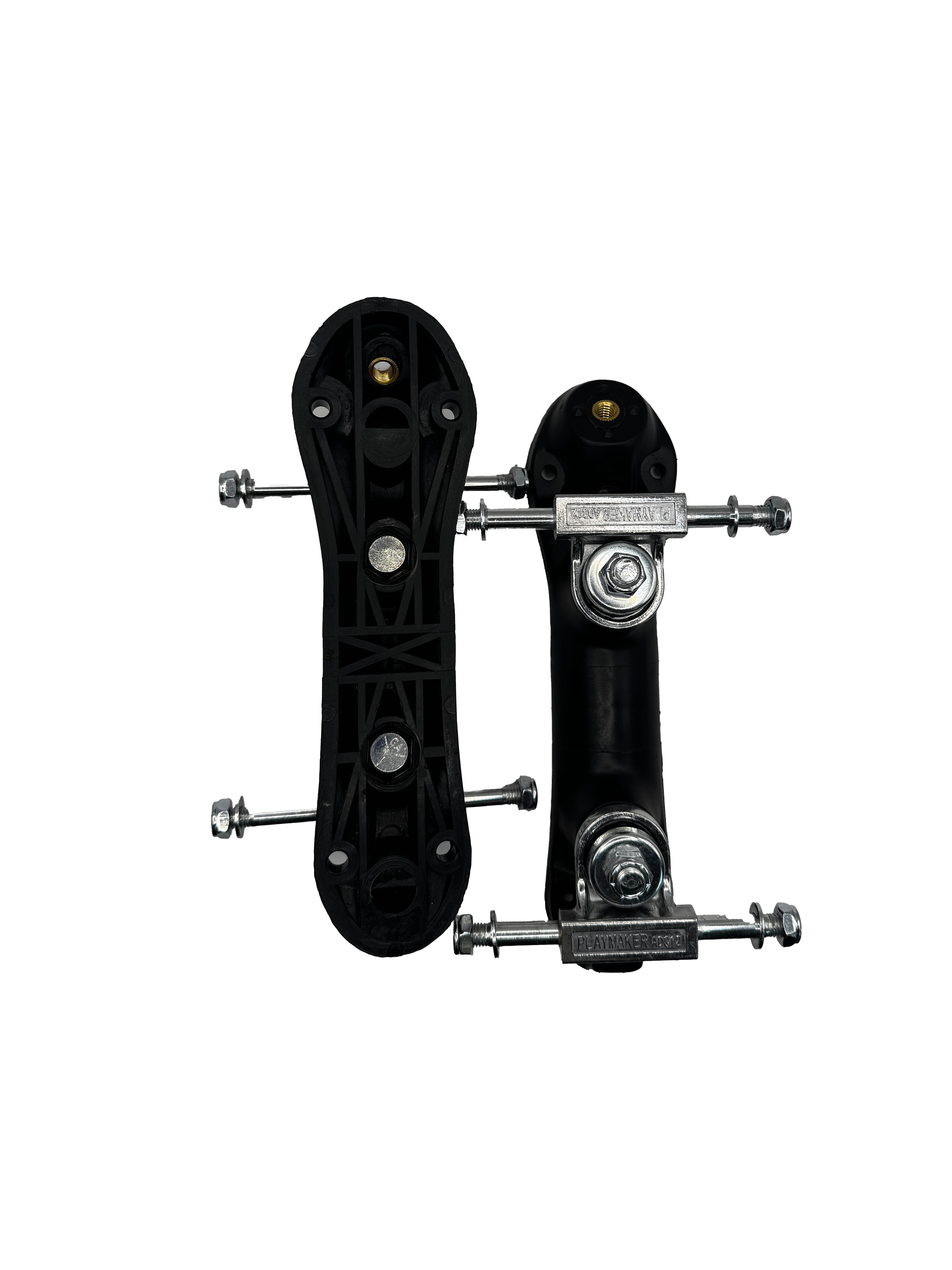 Playmaker Quad Roller Skate Plate Black Chassis