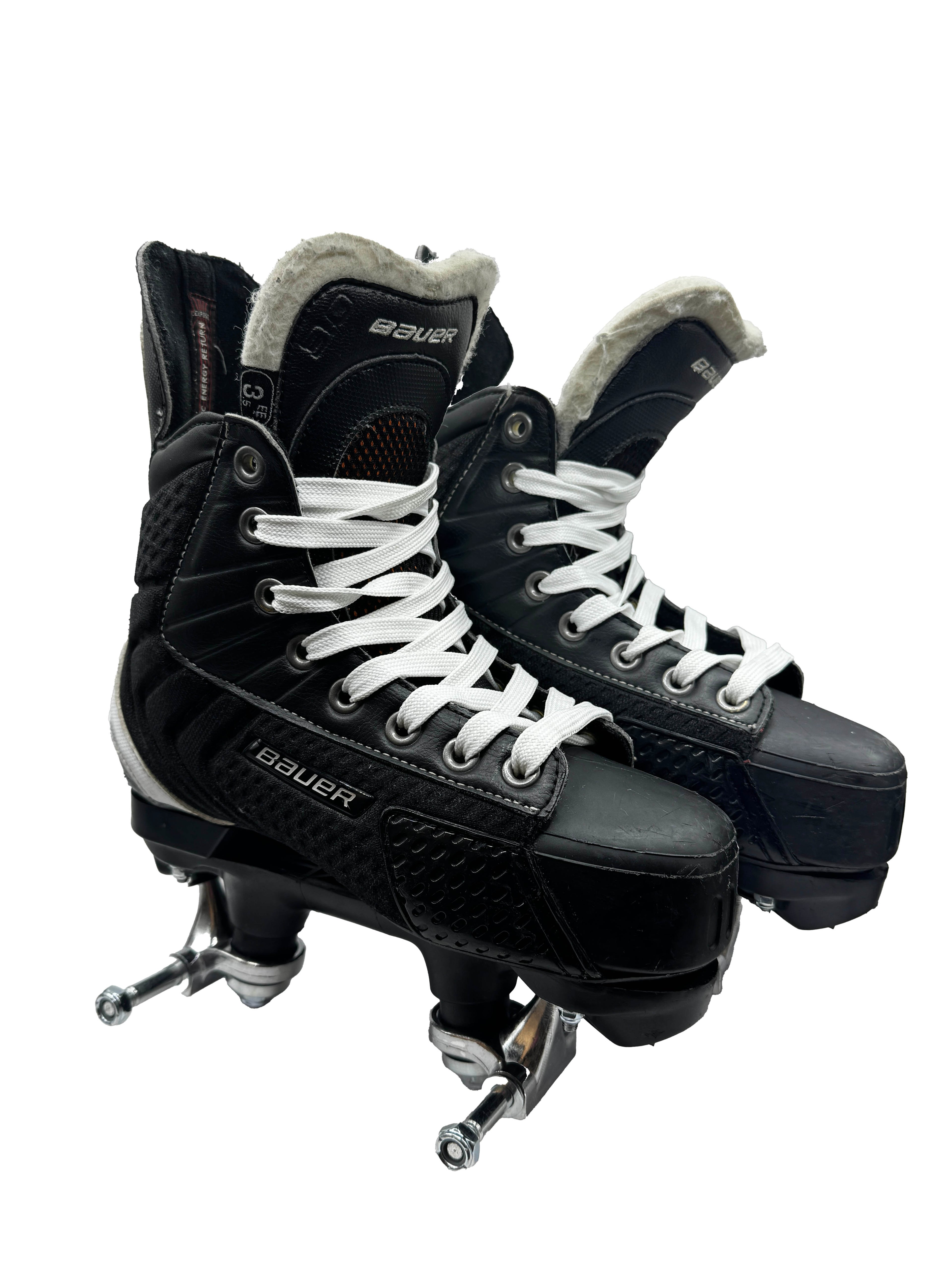 Renewed UK3 Nike Bauer Flexlites 3.0 Quad Rollerskates