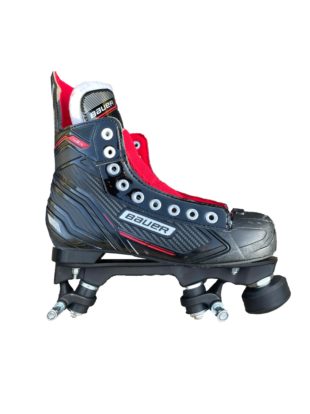 UK11 Bauer NSX Quad Roller skates