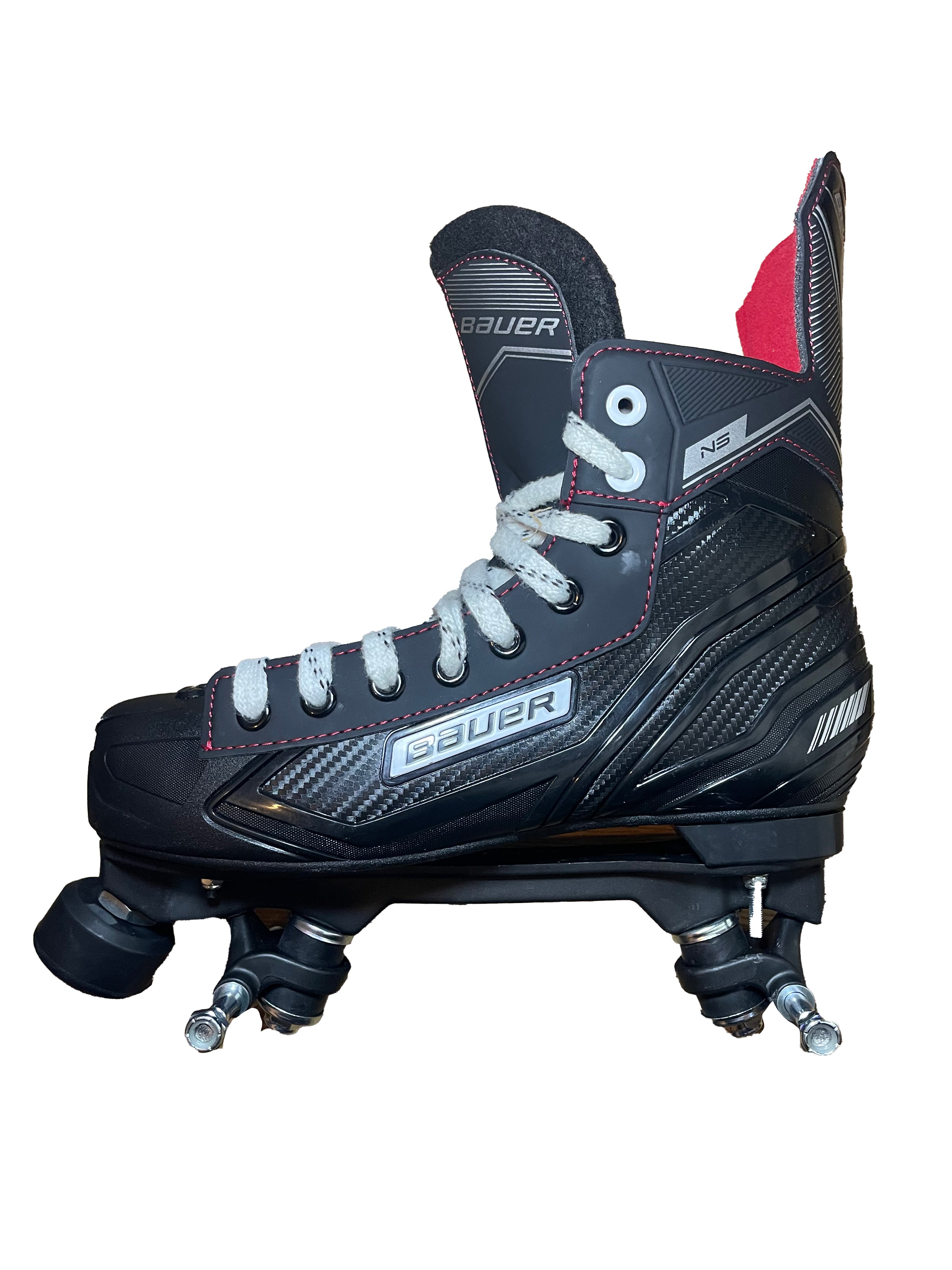 Renewed UK10 Bauer NS Quad roller skates