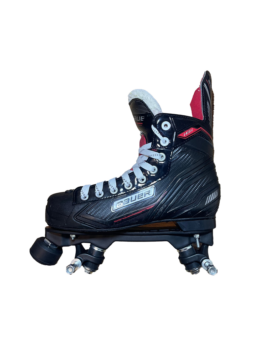 UK11 Bauer NSX Quad Roller skates