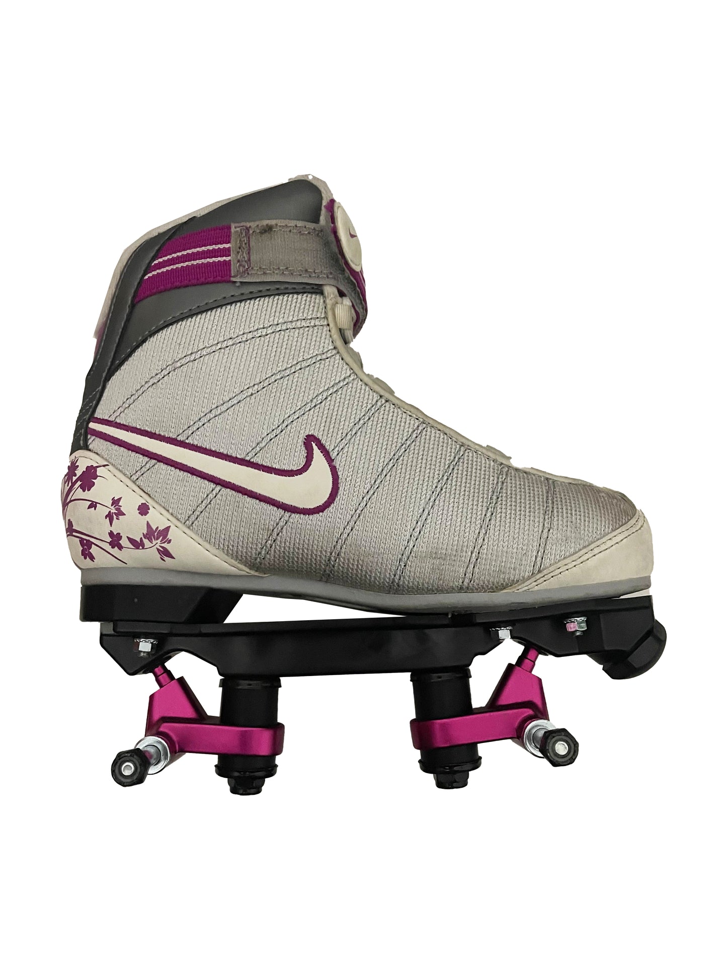 UK5 Flows Rec Pink Quad Roller Skates custom